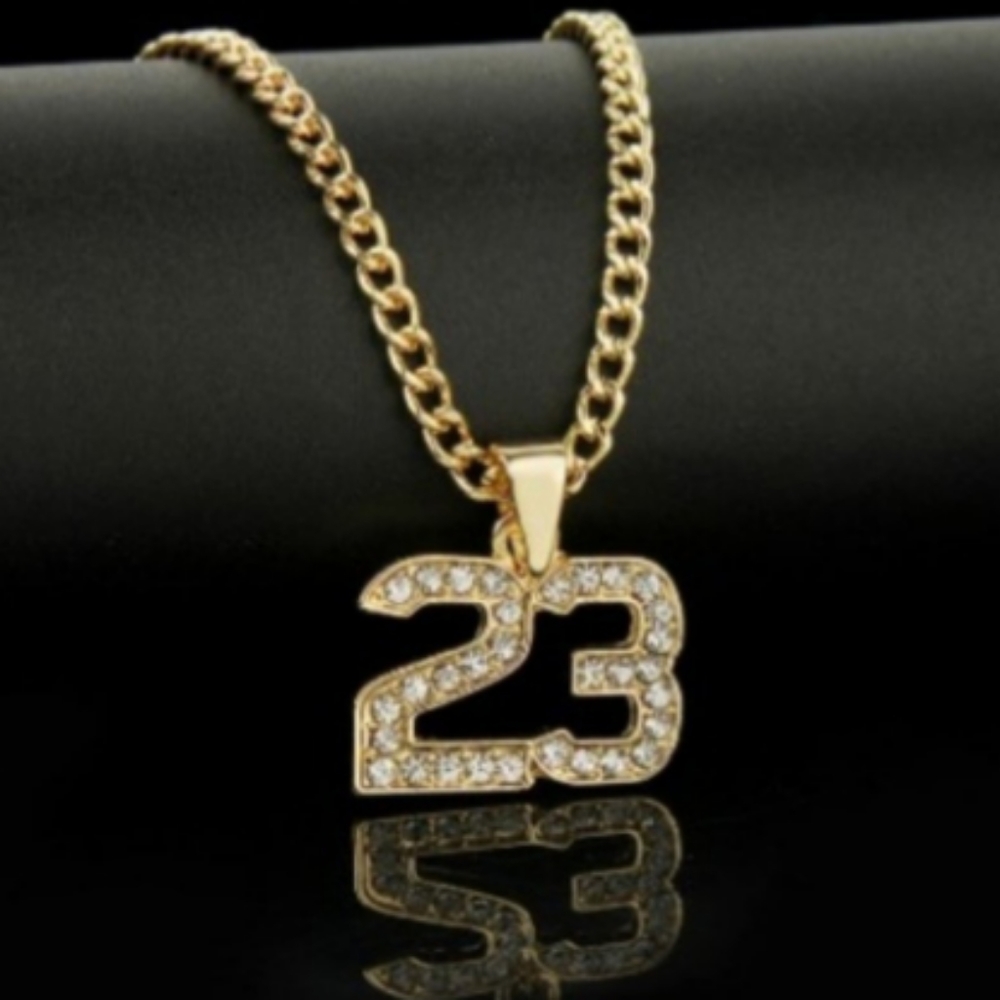 Iced out 23 Jordan Pendant